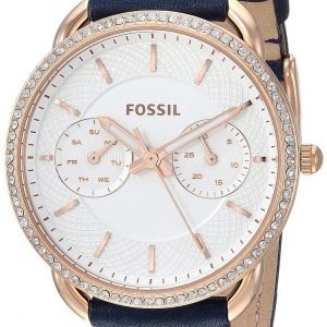 Fossil Tailor Es4394 Kello Hopea / Nahka