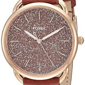 Fossil Tailor Es4420 Kello Ruskea / Nahka