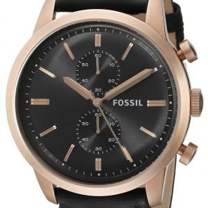 Fossil Townsman Fs5097 Kello Harmaa / Nahka