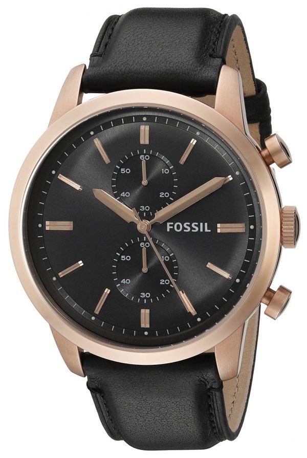 Fossil Townsman Fs5097 Kello Harmaa / Nahka