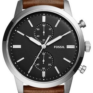 Fossil Townsman Fs5280 Kello Musta / Nahka