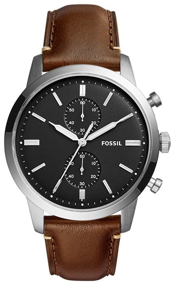 Fossil Townsman Fs5280 Kello Musta / Nahka