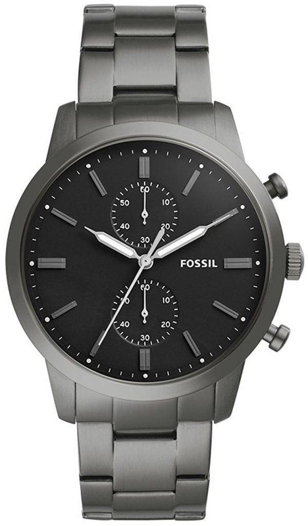 Fossil Townsman Fs5349 Kello Musta / Teräs