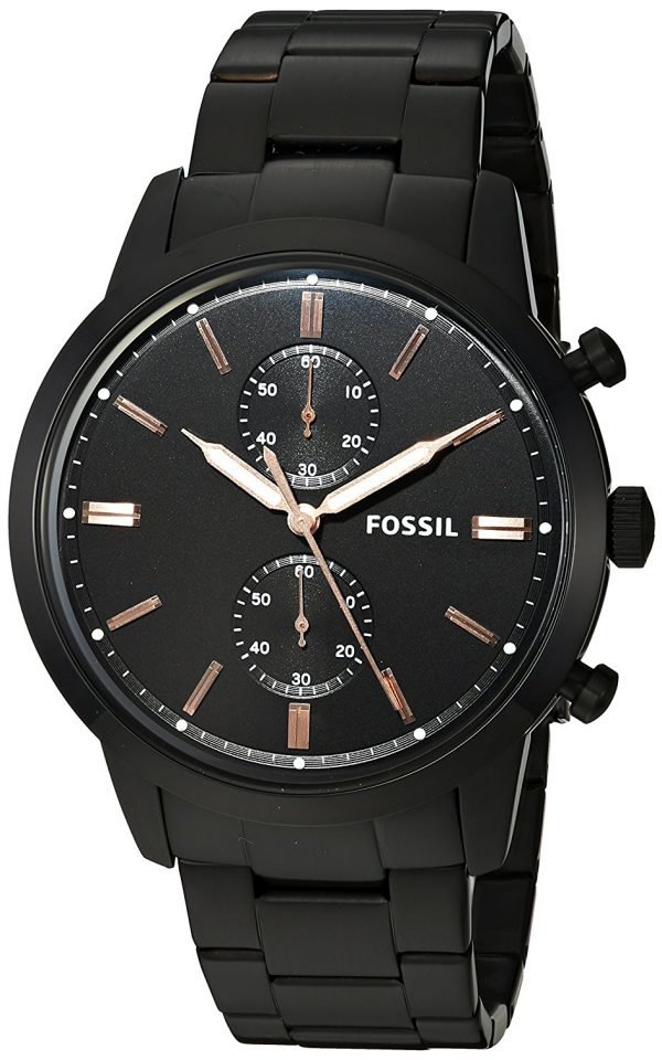 Fossil Townsman Fs5379 Kello Musta / Teräs