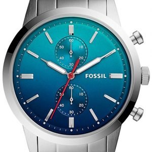 Fossil Townsman Fs5434 Kello Sininen / Teräs