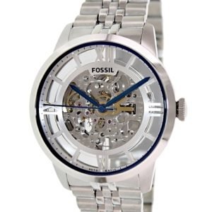 Fossil Townsman Me3044 Kello Hopea / Teräs