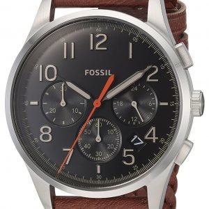 Fossil Vintage Fs5294 Kello Musta / Nahka