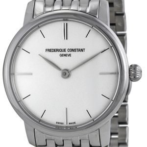 Frederique Constant Classics Fc-200s1s36b Kello Hopea / Teräs