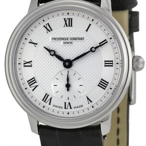 Frederique Constant Classics Fc-235m1s6 Kello Hopea / Nahka