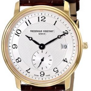 Frederique Constant Classics Fc-245as4s5 Kello Hopea / Nahka