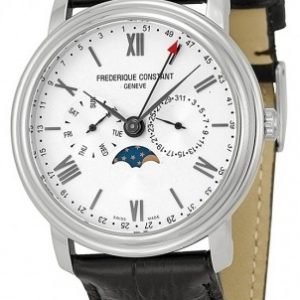 Frederique Constant Classics Fc-270sw4p6 Kello Hopea / Nahka