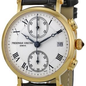 Frederique Constant Classics Fc-291a2r5 Kello Valkoinen / Nahka