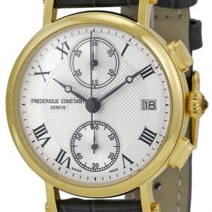 Frederique Constant Classics Fc-291mc2r5 Kello Hopea / Nahka