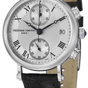 Frederique Constant Classics Fc-291mc2r6 Kello Hopea / Nahka