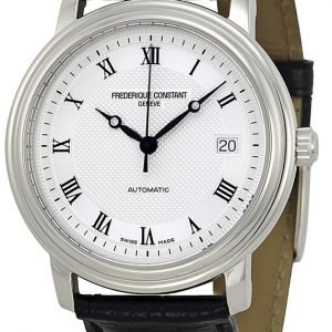 Frederique Constant Classics Fc-303mc3p6 Kello Hopea / Nahka