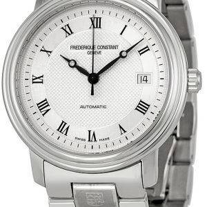 Frederique Constant Classics Fc-303mc3p6b Kello Hopea / Teräs