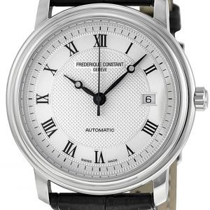 Frederique Constant Classics Fc-303mc4p6 Kello Hopea / Nahka