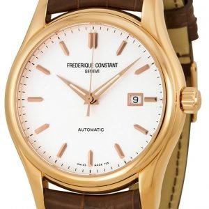 Frederique Constant Classics Fc-303v6b4 Kello Hopea / Nahka