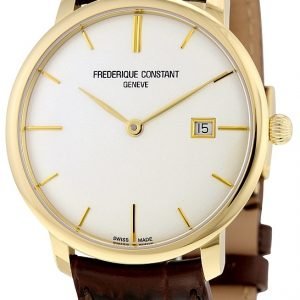 Frederique Constant Classics Fc-306v4s5 Kello Hopea / Nahka