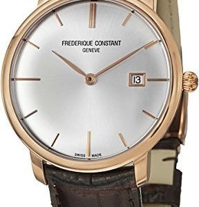 Frederique Constant Classics Fc-306v4s9 Kello Hopea / Nahka