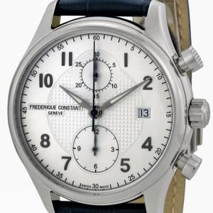 Frederique Constant Runabout Fc-393rm5b6 Kello Hopea / Nahka