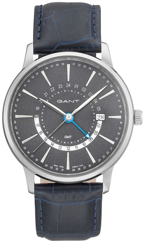 Gant Chester Gt026001 Kello Harmaa / Nahka