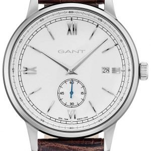 Gant Freeport Gt023001 Kello Valkoinen / Nahka