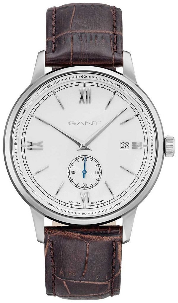 Gant Freeport Gt023001 Kello Valkoinen / Nahka