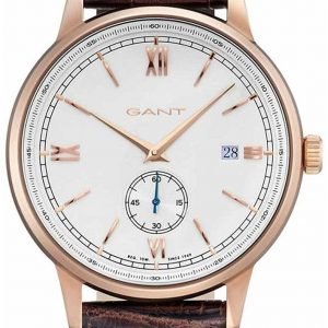 Gant Freeport Gt023002 Kello Valkoinen / Nahka