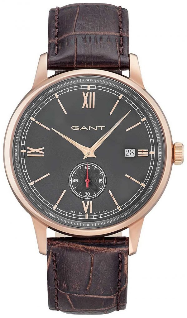 Gant Freeport Gt023003 Kello Harmaa / Nahka