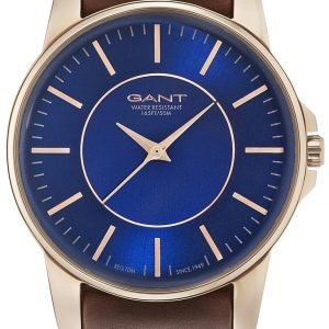 Gant Gt003014 Kello Sininen / Nahka