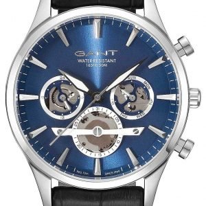 Gant Gt005001 Kello Sininen / Nahka