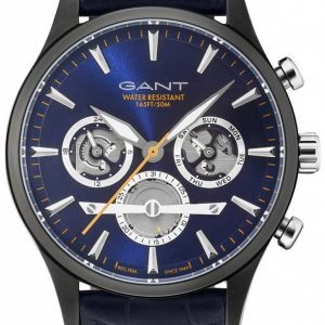 Gant Gt005015 Kello Sininen / Nahka