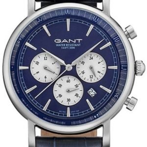 Gant Gt028001 Kello Sininen / Nahka