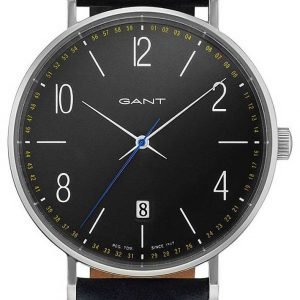 Gant Gt034003 Kello Harmaa / Nahka