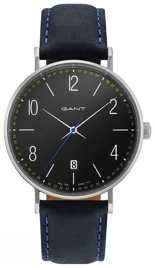 Gant Gt034003 Kello Harmaa / Nahka