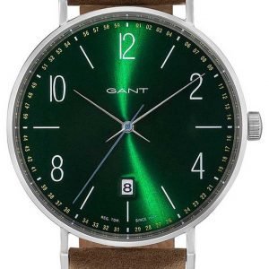 Gant Gt034004 Kello Vihreä / Nahka