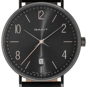 Gant Gt034005 Kello Musta / Nahka