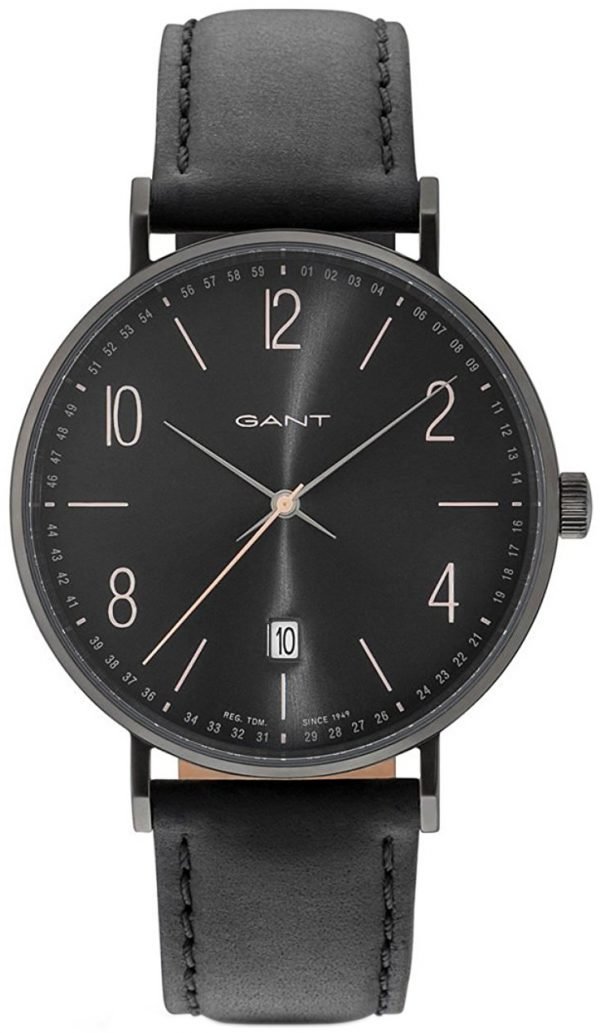 Gant Gt034005 Kello Musta / Nahka