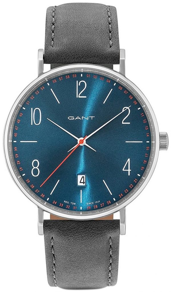 Gant Gt034006 Kello Sininen / Nahka