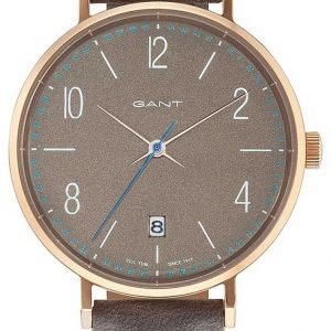 Gant Gt035004 Kello Harmaa / Nahka