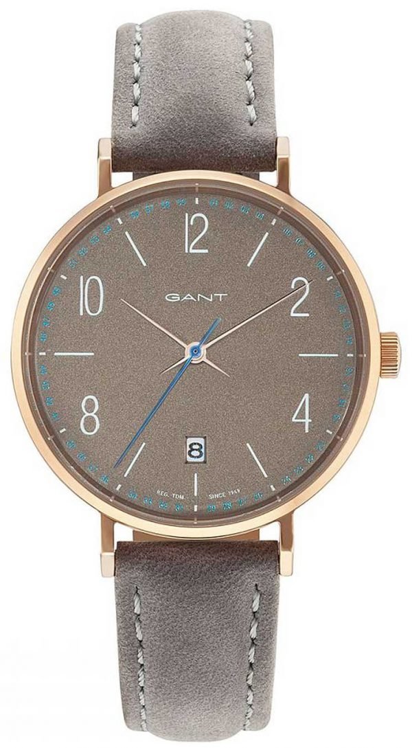 Gant Gt035004 Kello Harmaa / Nahka