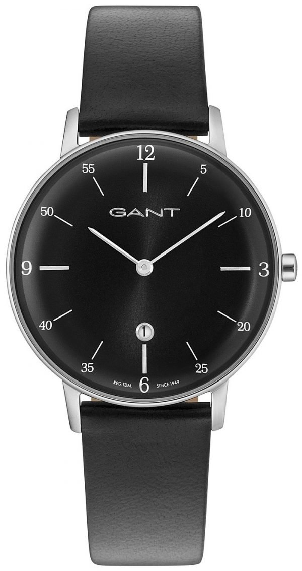 Gant Gt047001 Kello Musta / Nahka