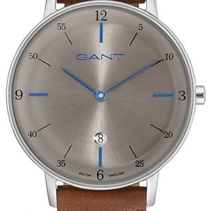 Gant Gt047006 Kello Harmaa / Nahka