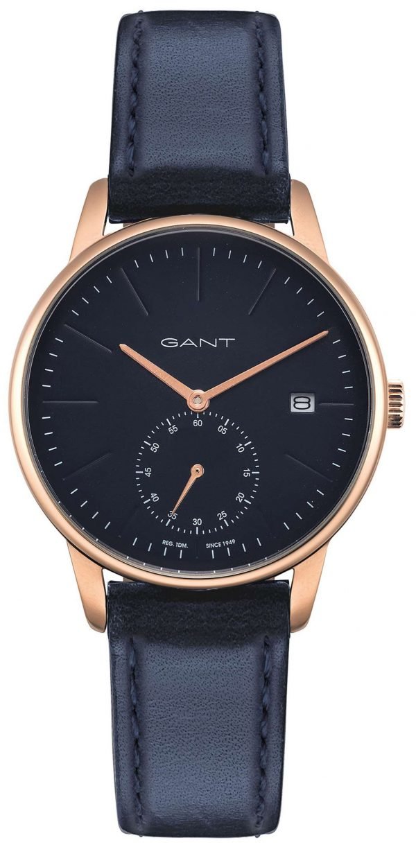 Gant Gt070003 Kello Sininen / Nahka