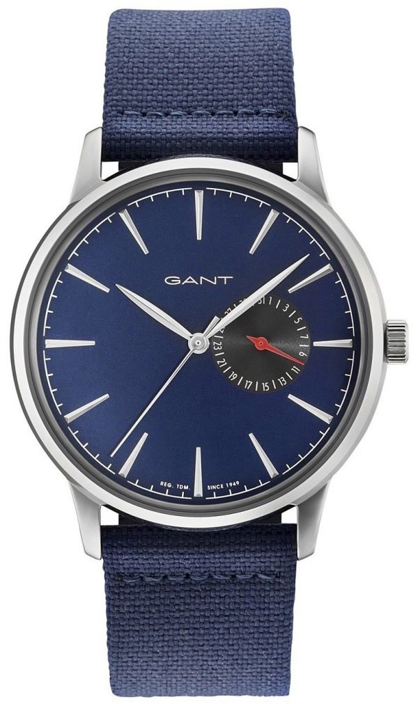 Gant Stanford Gt048001 Kello Sininen / Nahka