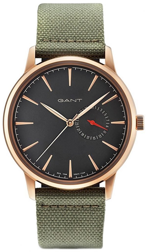 Gant Stanford Gt048004 Kello Harmaa / Nahka