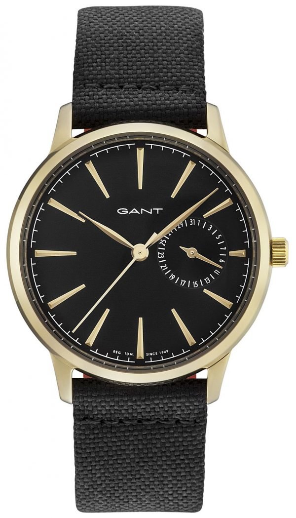 Gant Stanford Gt049004 Kello Musta / Nahka