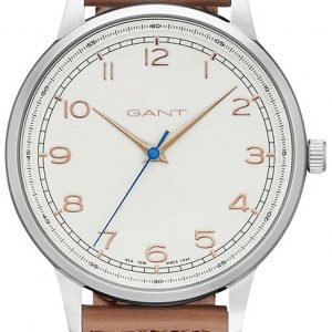 Gant Tremonth Gt025004 Kello Valkoinen / Nahka