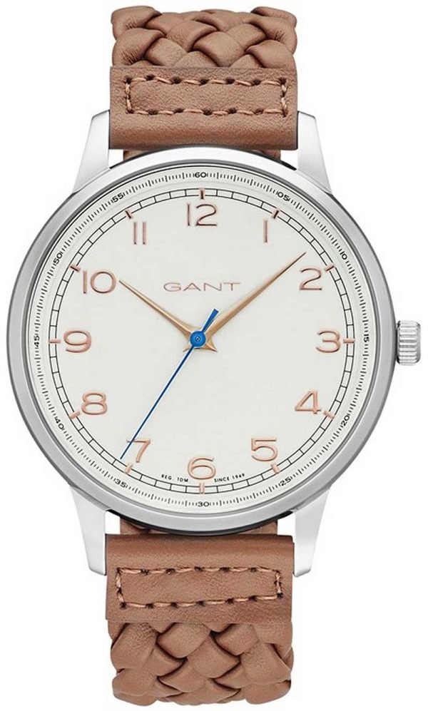 Gant Tremonth Gt025004 Kello Valkoinen / Nahka